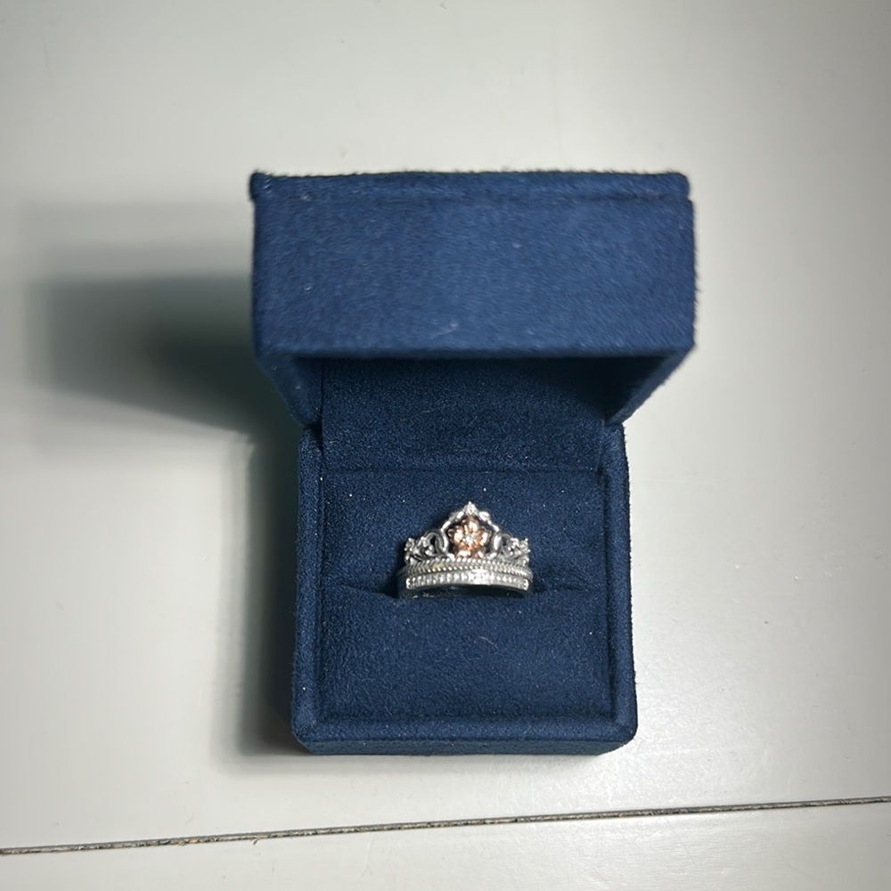 Disney Enchanted Fine Jewelry Rapunzel Tiara Ring